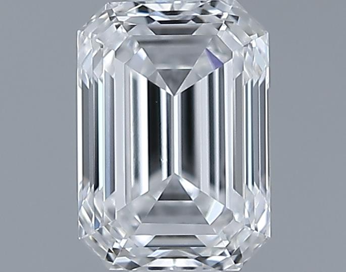 0.7ct Emerald D VVS2 Natural Diamond