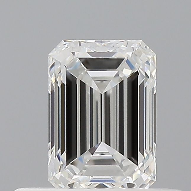 0.51ct Emerald F VVS1 Natural Diamond