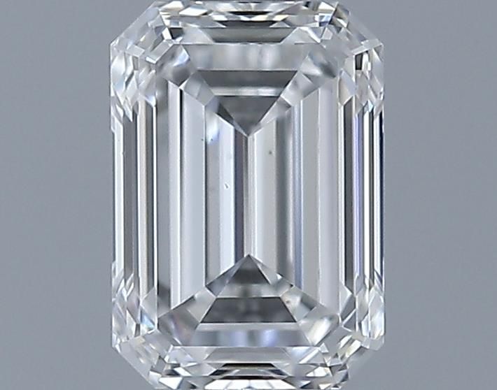 0.72ct Emerald F VS1 Natural Diamond