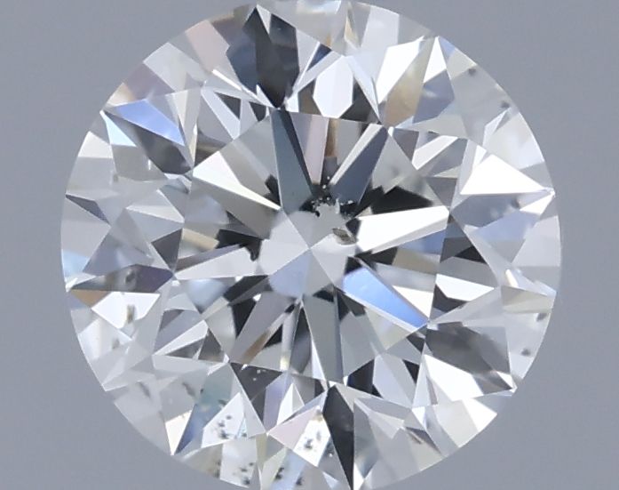 0.7ct Round F SI1 Natural Diamond