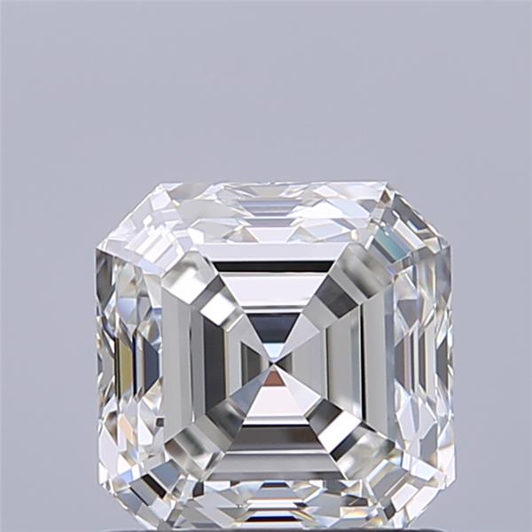 1.01ct Asscher H VVS1 Natural Diamond