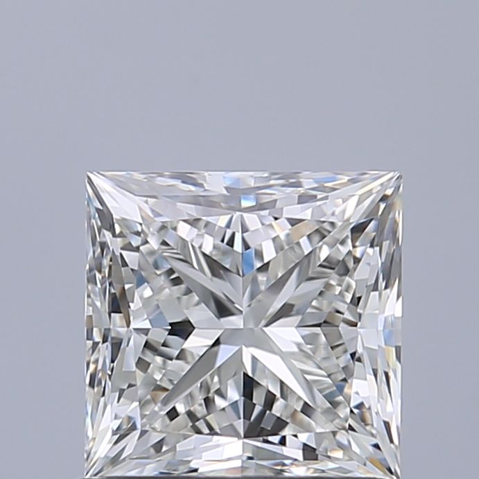 0.91ct Princess G VVS2 Natural Diamond