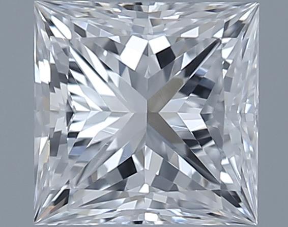 0.5ct Princess D VVS1 Natural Diamond