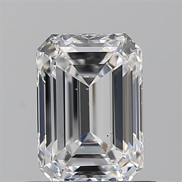 0.9ct Emerald D VS2 Natural Diamond