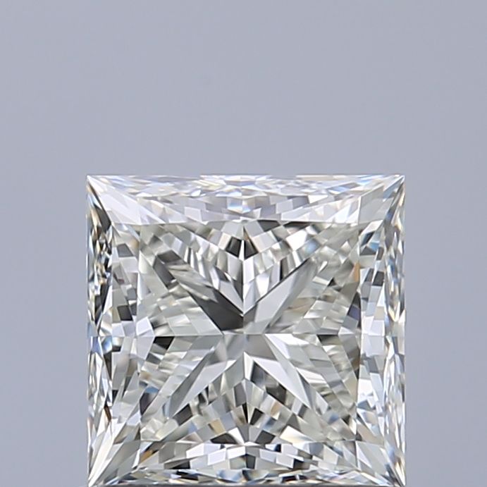 0.9ct Princess J IF Natural Diamond