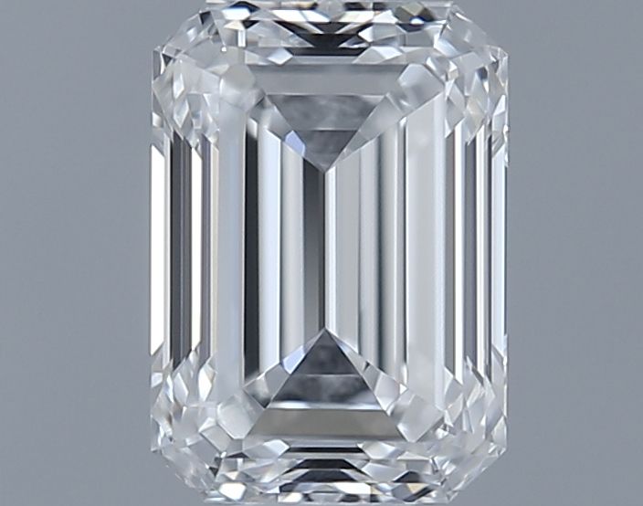 0.7ct Emerald E IF Natural Diamond