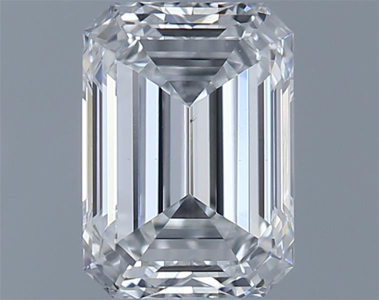 0.61ct Emerald F VS2 Natural Diamond