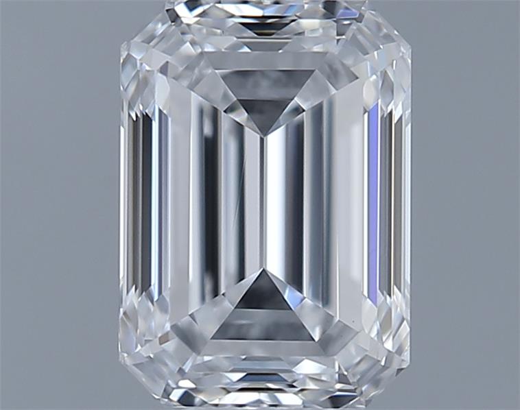 0.71ct Emerald D VVS2 Natural Diamond