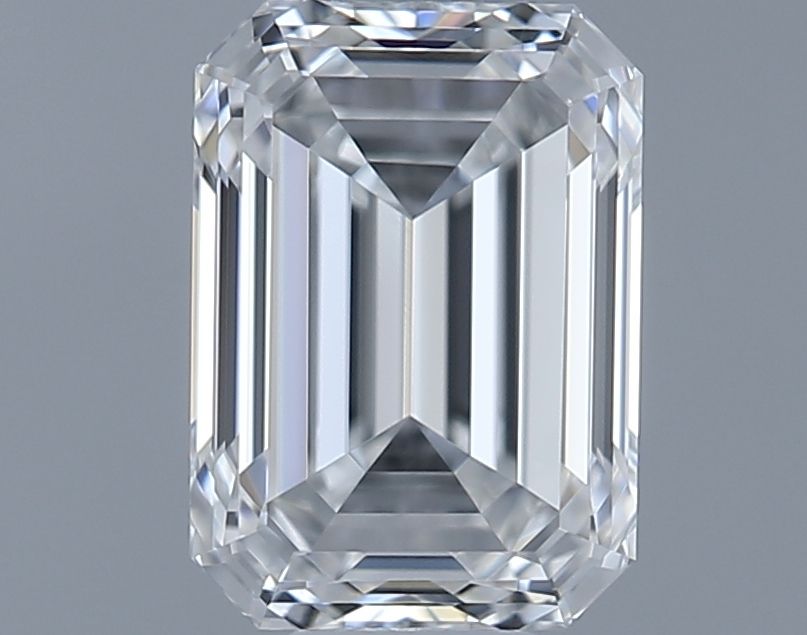 0.71ct Emerald F VVS1 Natural Diamond