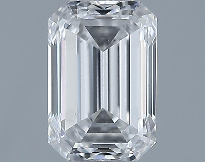 0.71ct Emerald E VS2 Natural Diamond