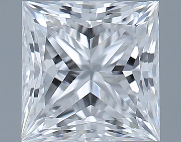 0.51ct Princess D VVS1 Natural Diamond