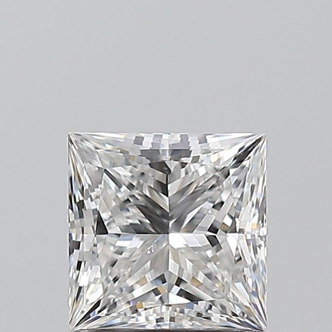 1ct Princess F SI1 Natural Diamond