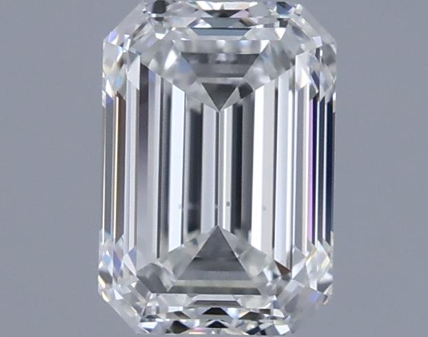 0.7ct Emerald F VS2 Natural Diamond