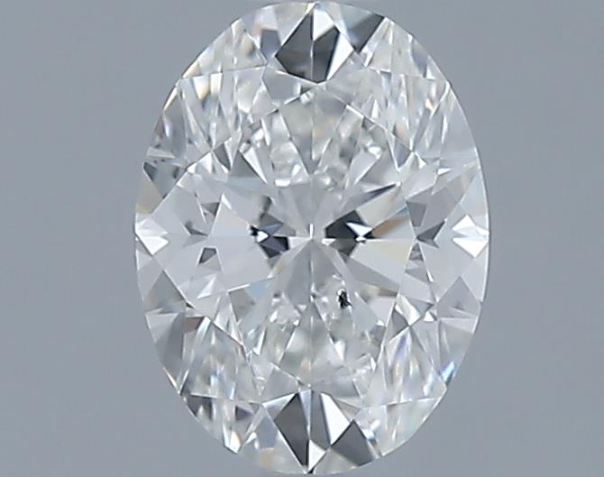 0.91ct Oval F SI1 Natural Diamond