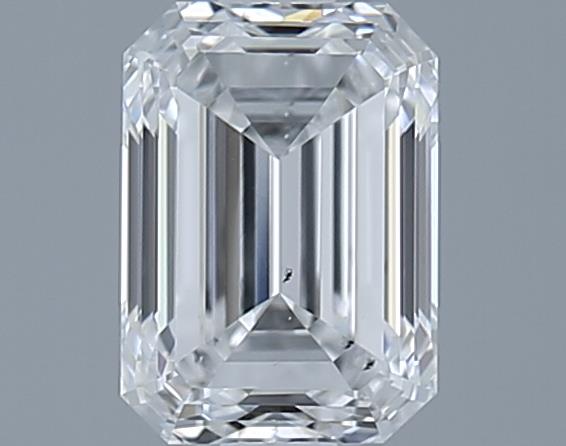 0.9ct Emerald E SI1 Natural Diamond