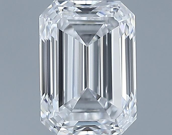 0.91ct Emerald D VVS2 Natural Diamond