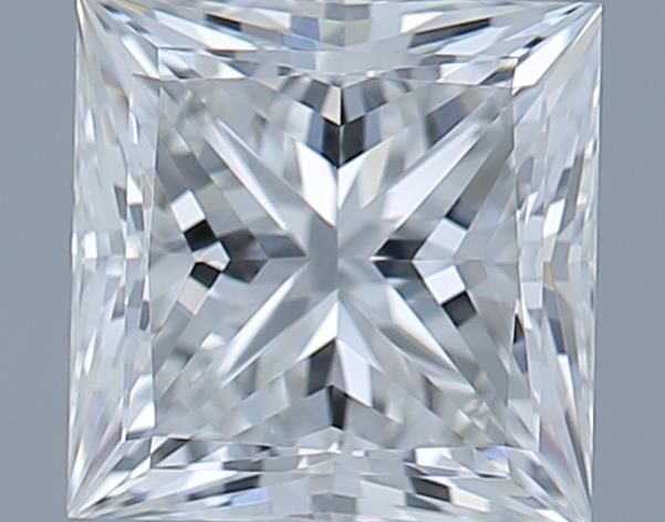 0.74ct Princess F VVS1 Natural Diamond
