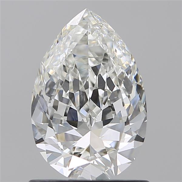 1ct Pear H VS2 Natural Diamond