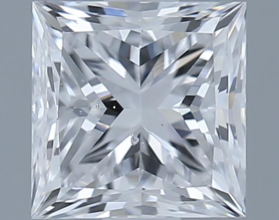 0.8ct Princess D SI1 Natural Diamond