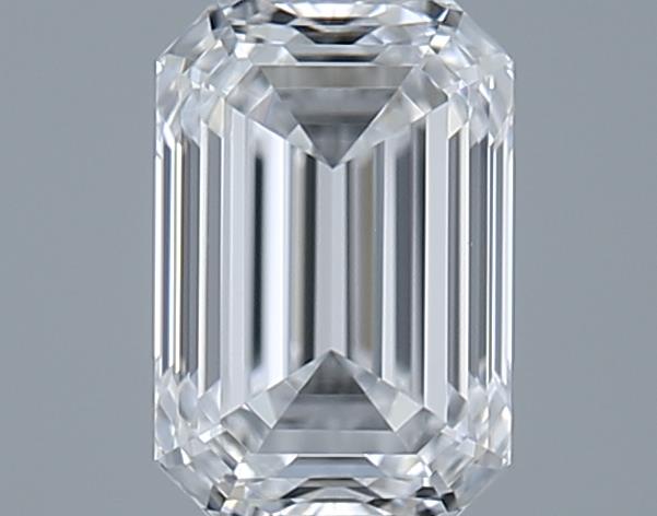 0.63ct Emerald D VVS2 Natural Diamond