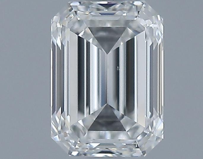 1.01ct Emerald F VS1 Natural Diamond