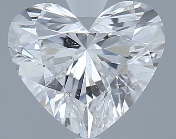 0.91ct Heart F SI2 Natural Diamond