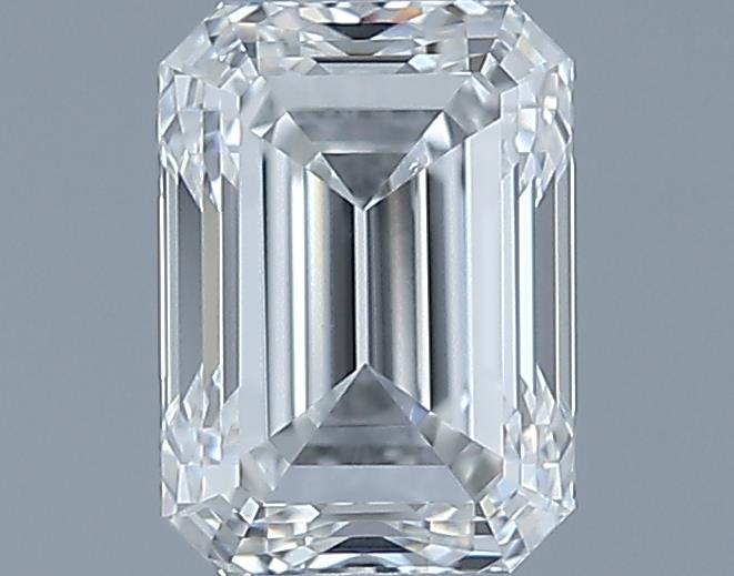 1.01ct Emerald F SI1 Natural Diamond