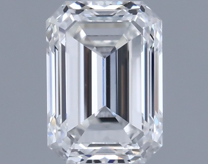 0.61ct Emerald F VS1 Natural Diamond