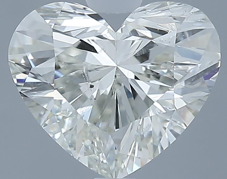 1.7ct Heart K SI2 Natural Diamond