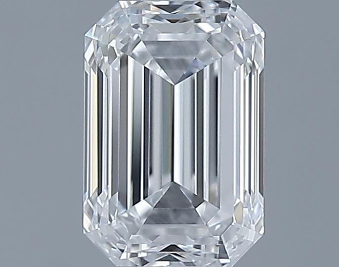 0.71ct Emerald D VS1 Natural Diamond