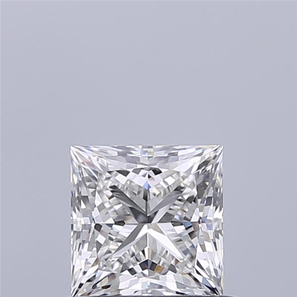 0.7ct Princess F VVS2 Natural Diamond