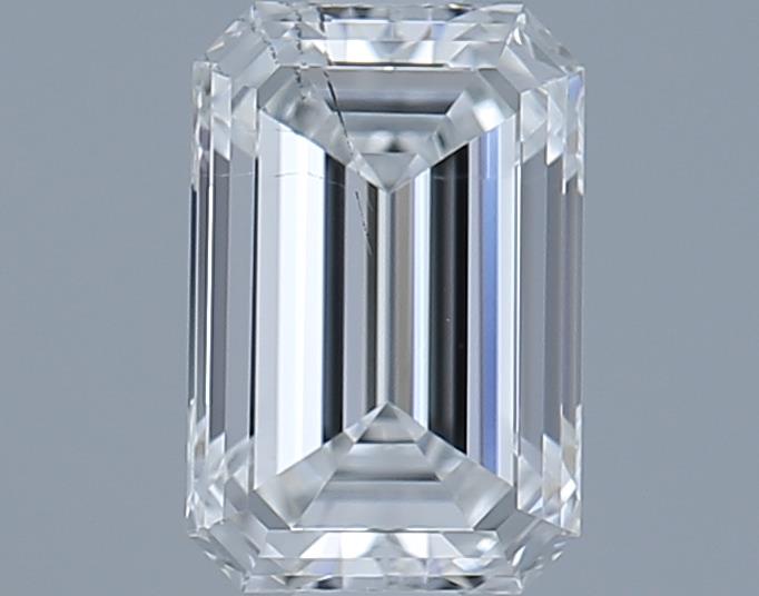 0.61ct Emerald E SI1 Natural Diamond