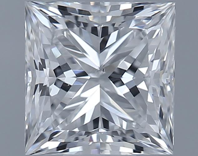 0.71ct Princess D SI1 Natural Diamond