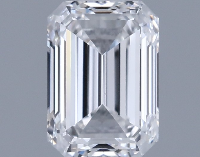 0.61ct Emerald E VS1 Natural Diamond