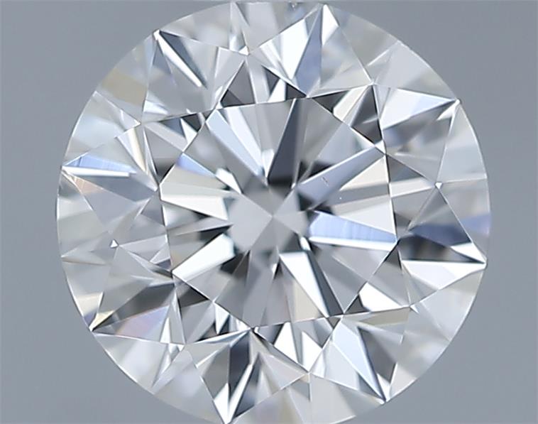 0.8ct Round F VS2 Natural Diamond