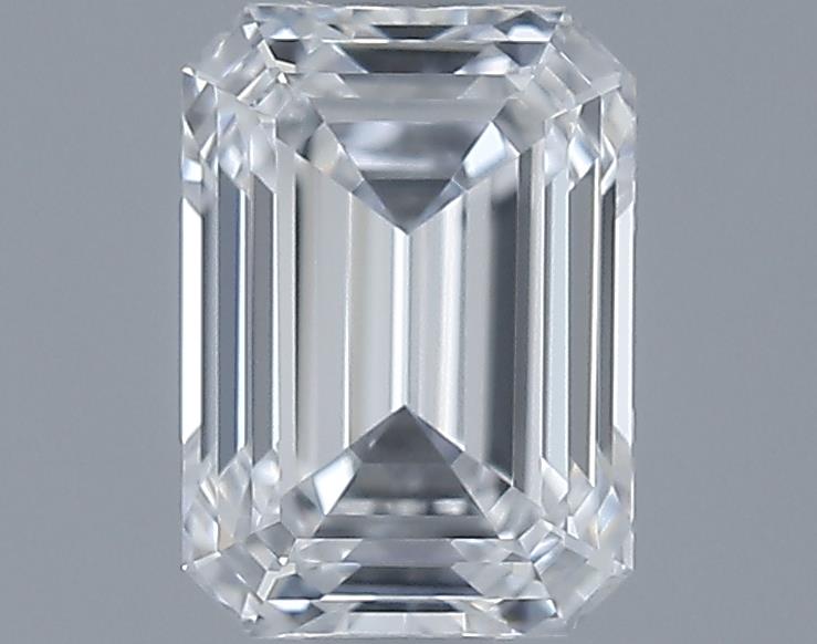 0.71ct Emerald D VVS1 Natural Diamond