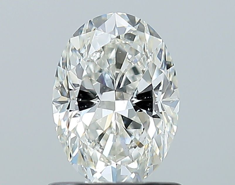0.9ct Oval H SI1 Natural Diamond