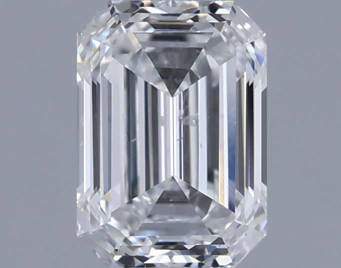 0.7ct Emerald E SI2 Natural Diamond