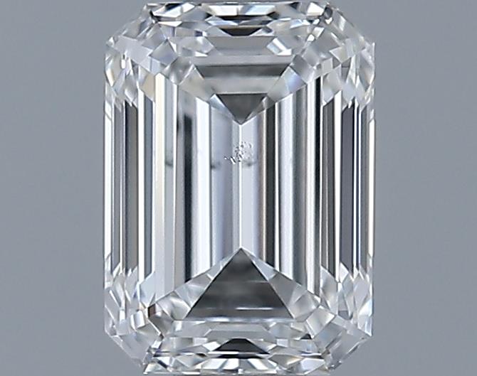 0.6ct Emerald E VS2 Natural Diamond