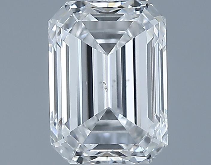 0.72ct Emerald E SI1 Natural Diamond