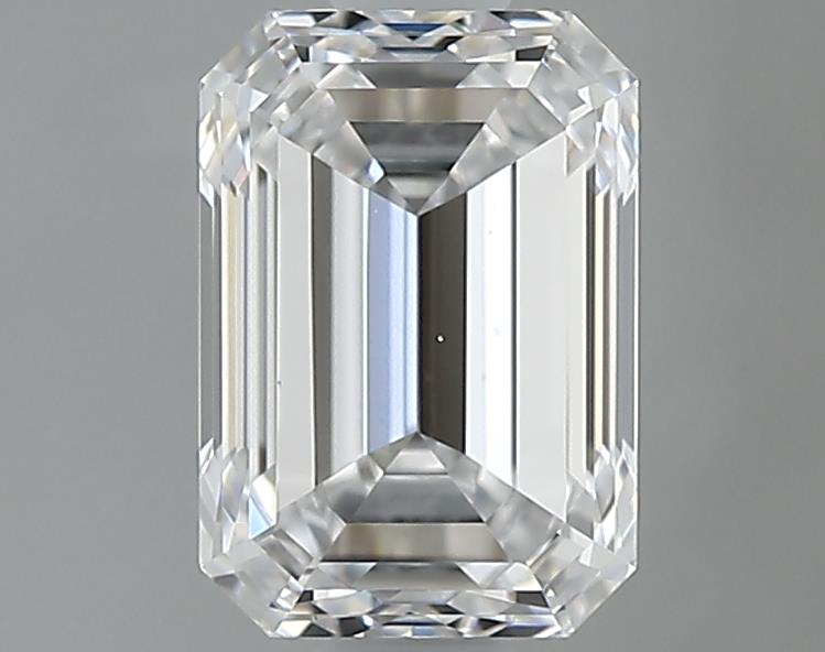 0.9ct Emerald D VS2 Natural Diamond