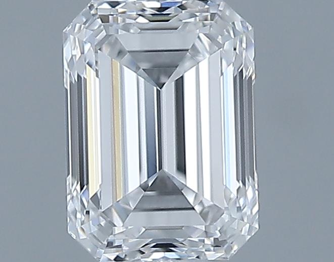 0.7ct Emerald D VVS2 Natural Diamond