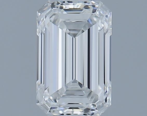 0.52ct Emerald F VVS1 Natural Diamond