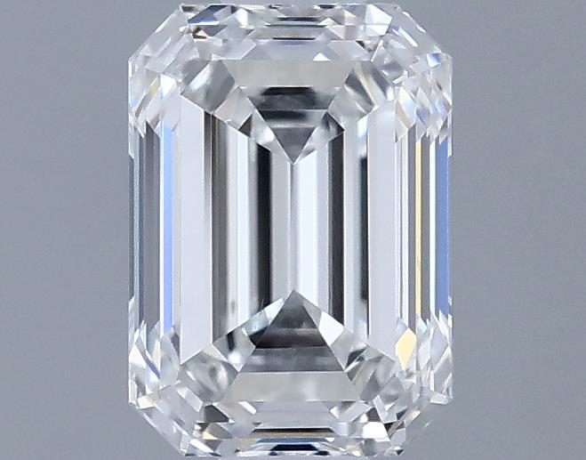 0.71ct Emerald F VS2 Natural Diamond