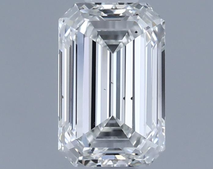 0.71ct Emerald H SI1 Natural Diamond