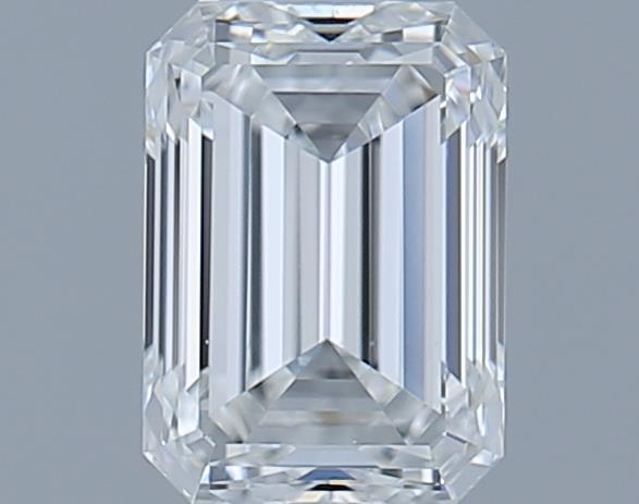0.7ct Emerald F VS1 Natural Diamond