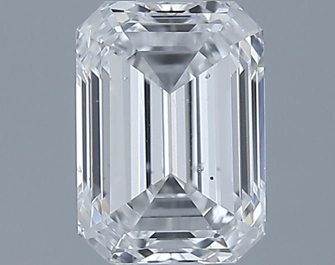 1ct Emerald D SI1 Natural Diamond
