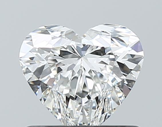 0.75ct Heart H VVS2 Natural Diamond