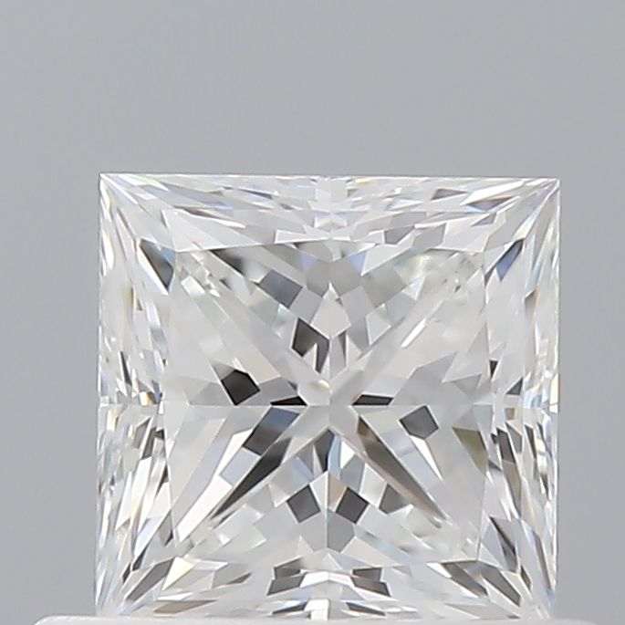 0.7ct Princess F VS1 Natural Diamond
