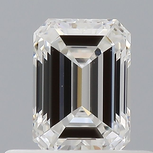 0.52ct Emerald F IF Natural Diamond